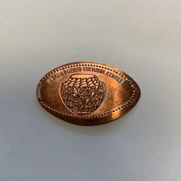 Elongated coin/ Squished Penny -- indian pueblo cultural center Albuquerque, NM - Picture 2 of 2
